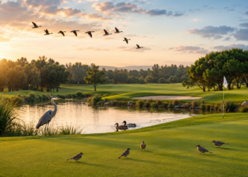 Cervi, aironi e volpi: la fauna selvatica torna nei campi da golf